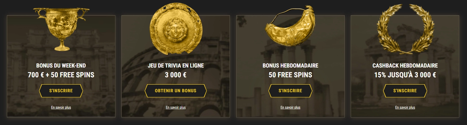 Offres de bonus et promotions au casino Сasinoly